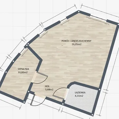 Apartment Baltic Aurum Ii Pobierowo